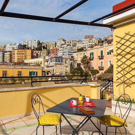 Bright Rooftop By Napoliapartments Bagian luar foto