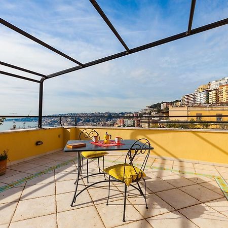 Bright Rooftop By Napoliapartments Bagian luar foto