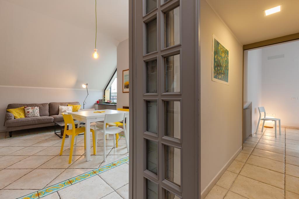 Bright Rooftop By Napoliapartments Bagian luar foto