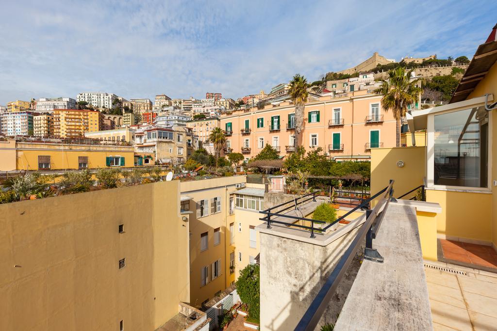 Bright Rooftop By Napoliapartments Bagian luar foto